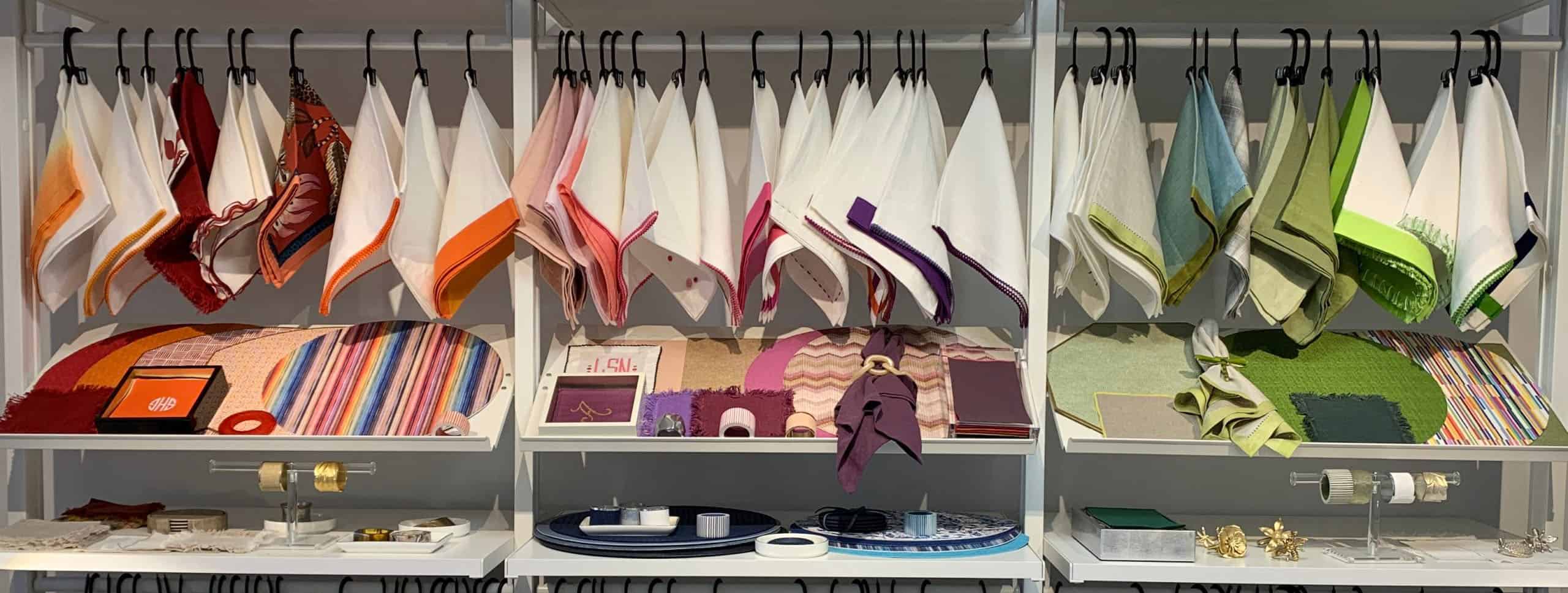 Lip Service Napkins Showroom